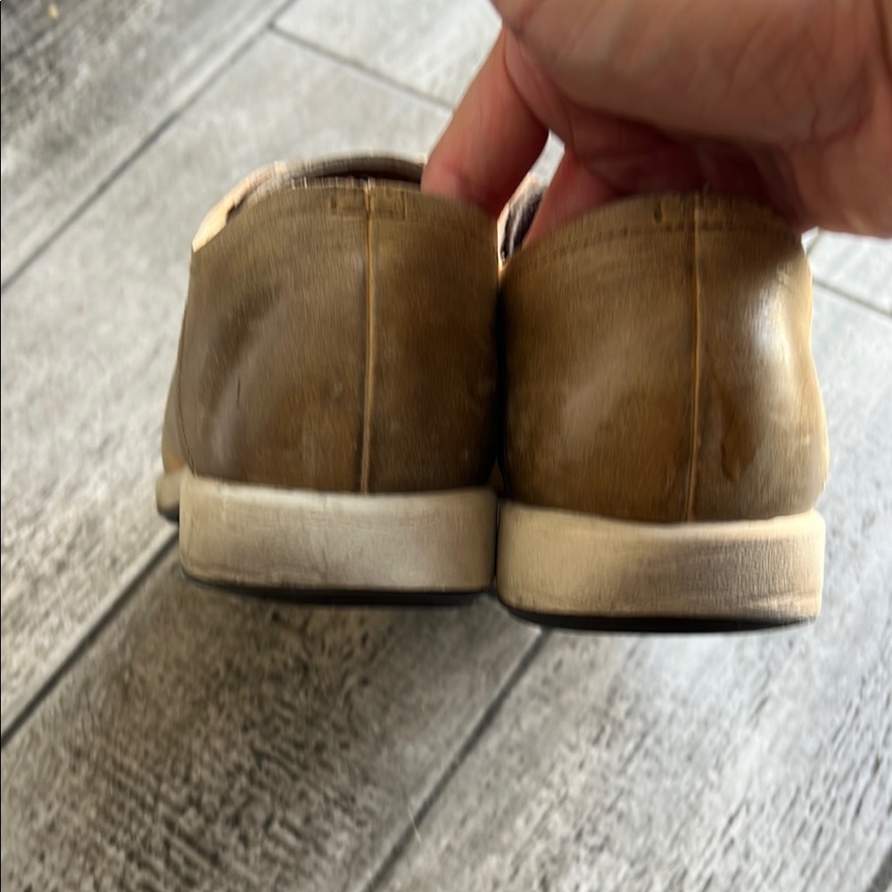 Cole Haan Tan Leather Loafers